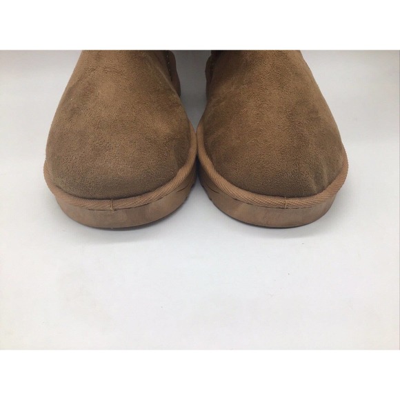 Dafulang N'Polar Women's Brown Faux Suede/Fur Boots Sz. 8.5M/EU 39 - Picture 7 of 15